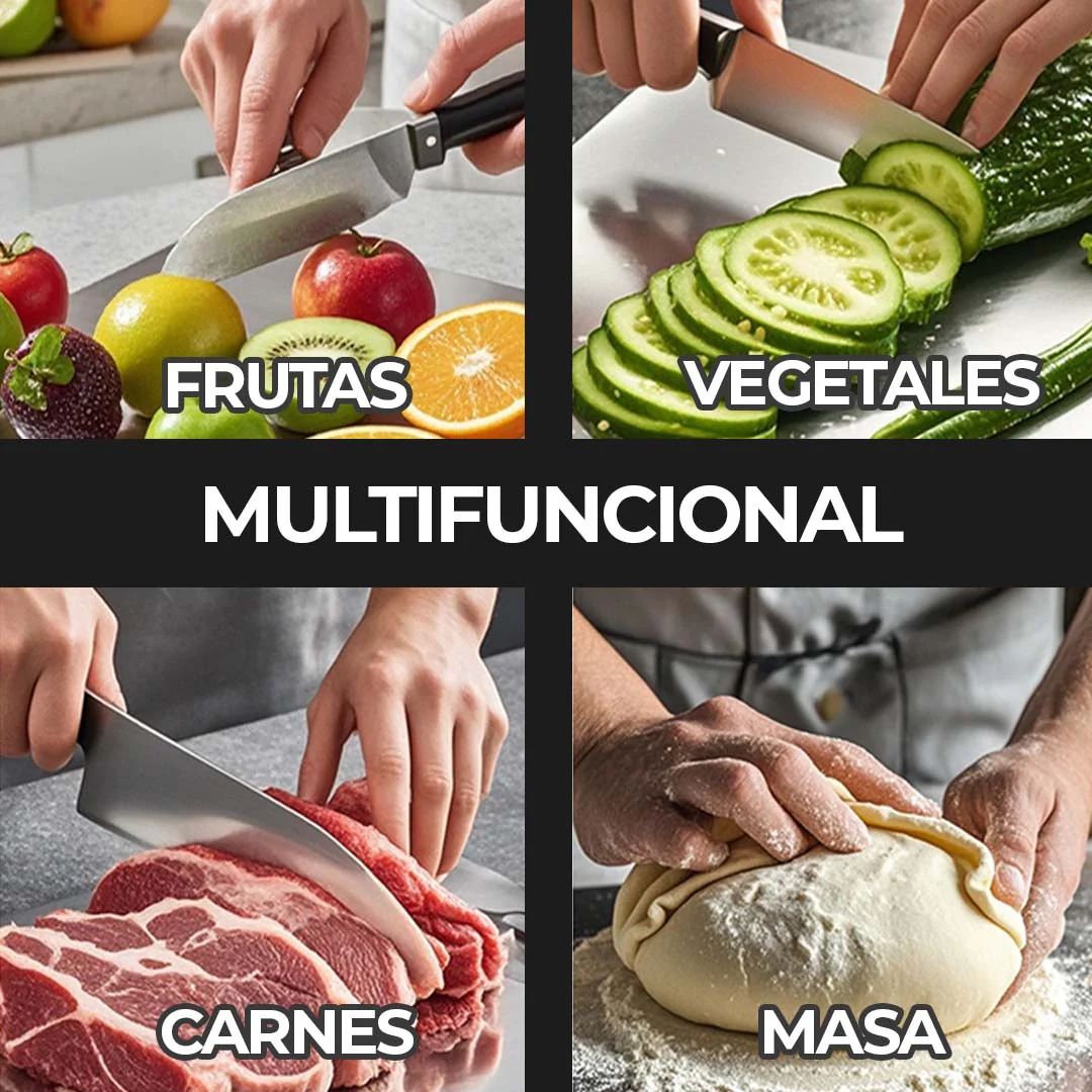 Tabla de Titanio Pro - Cortes Precisos e Higiene Máxima