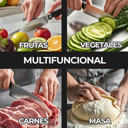 Tabla de Titanio Pro - Cortes Precisos e Higiene Máxima